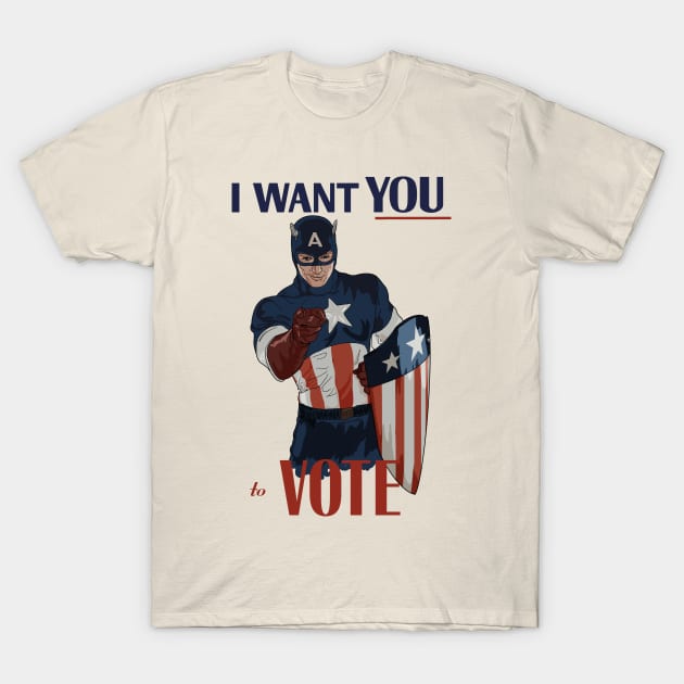 Vote T-Shirt by NanaLeonti